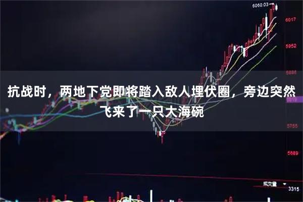 抗战时，两地下党即将踏入敌人埋伏圈，旁边突然飞来了一只大海碗