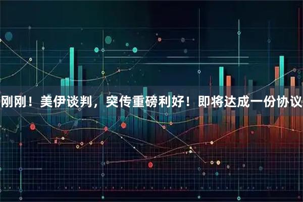 刚刚!美伊谈判,突传重磅利好!即将达成一份协议